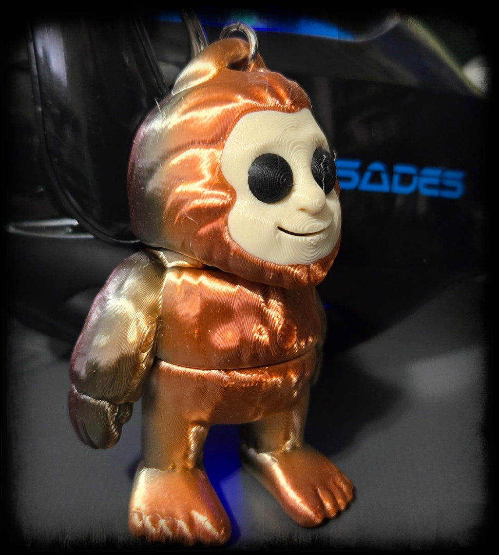 Bigfoot Keychain