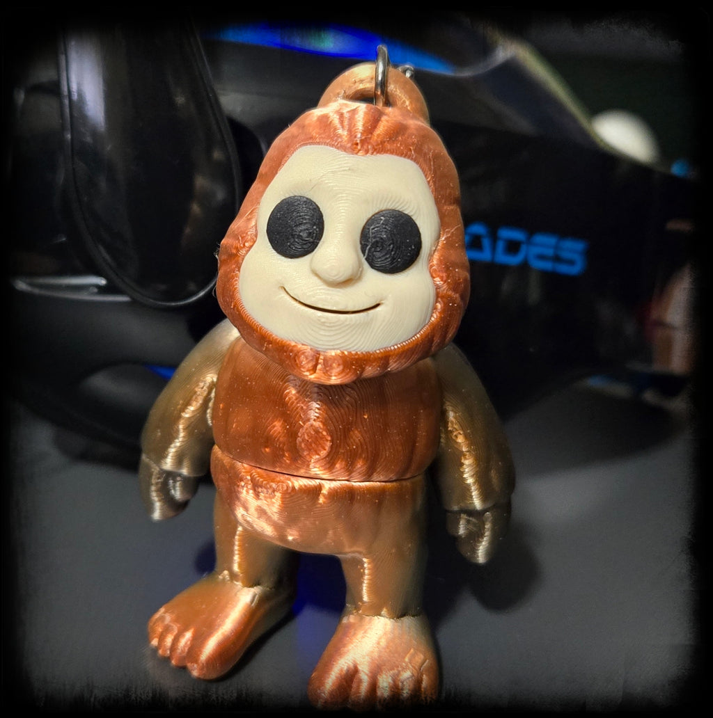Bigfoot Keychain