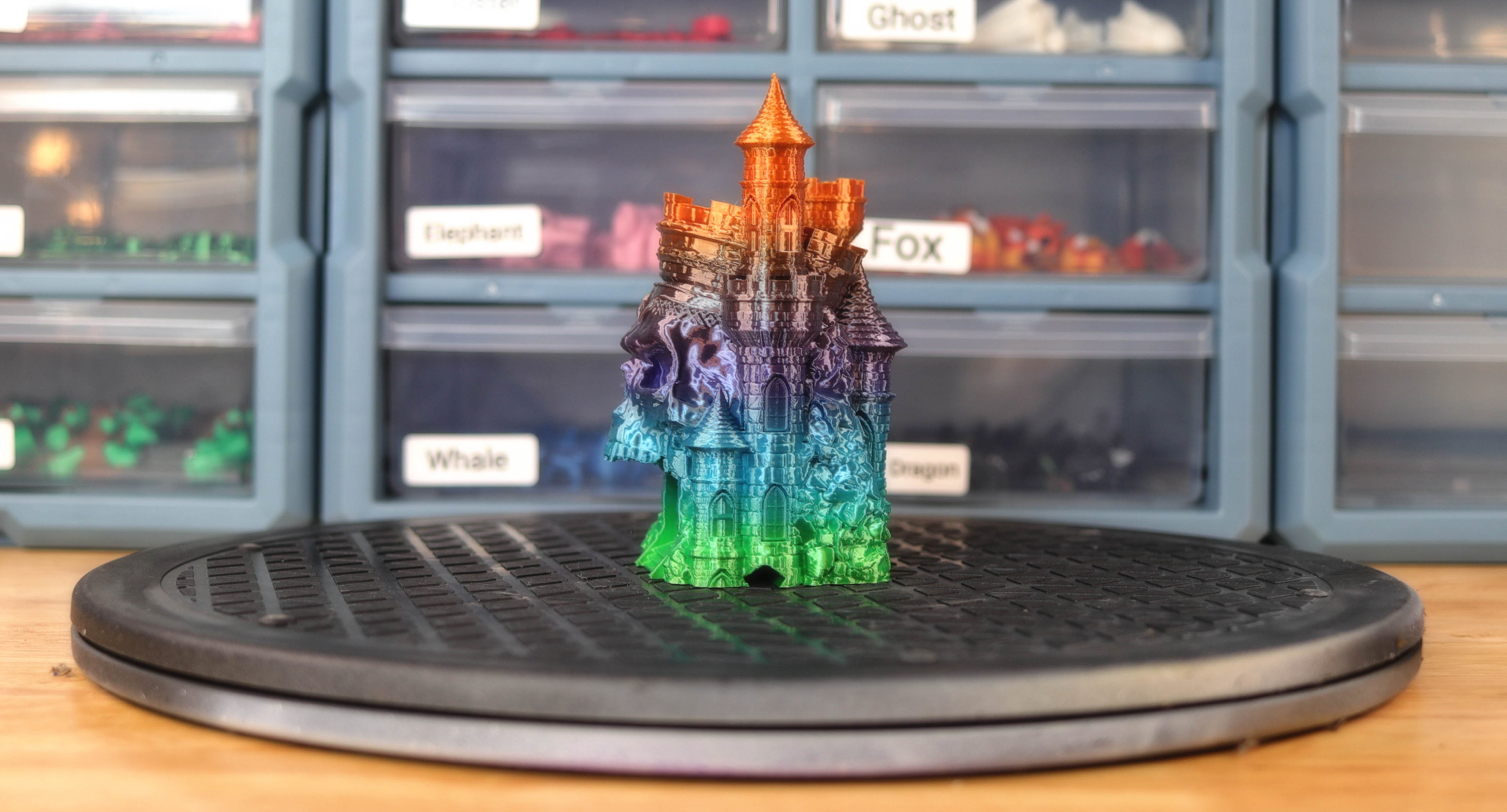 Fates End -  Skull Citadel Mini Dice Tower