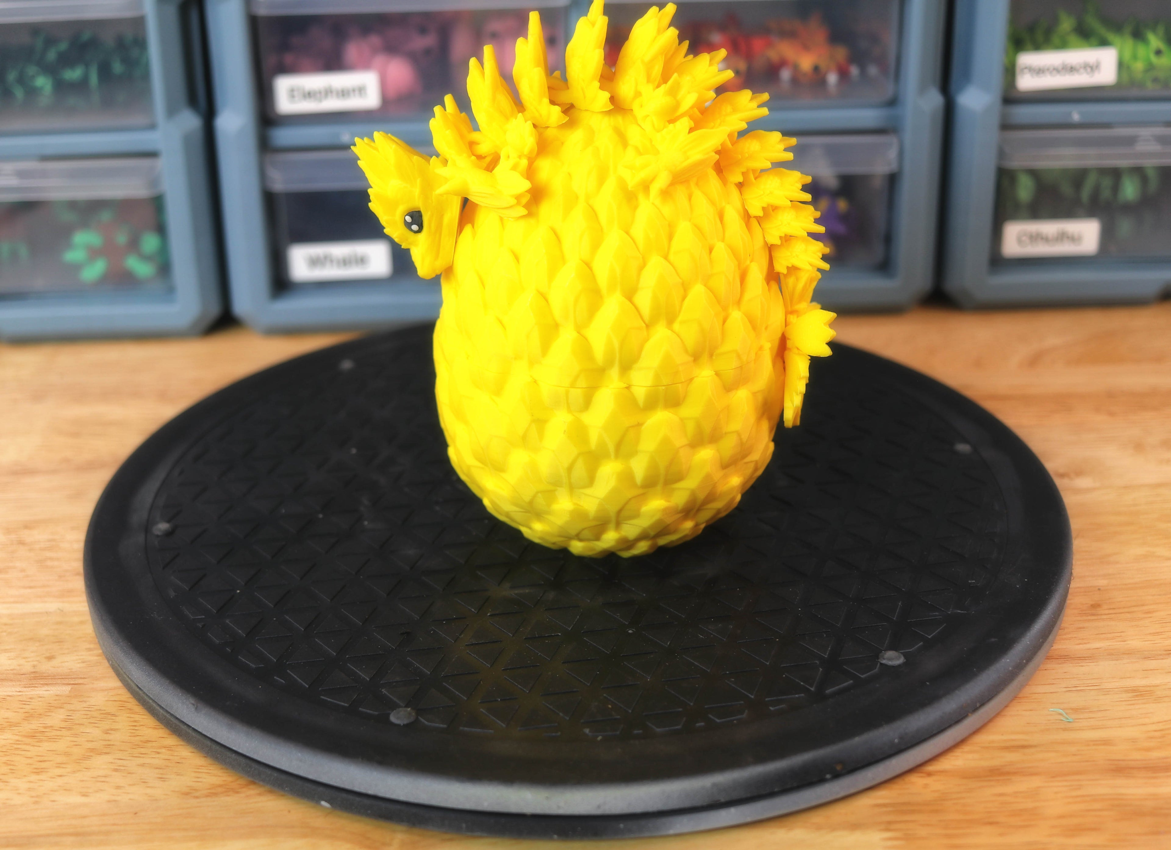 Sunflower Dragon Egg