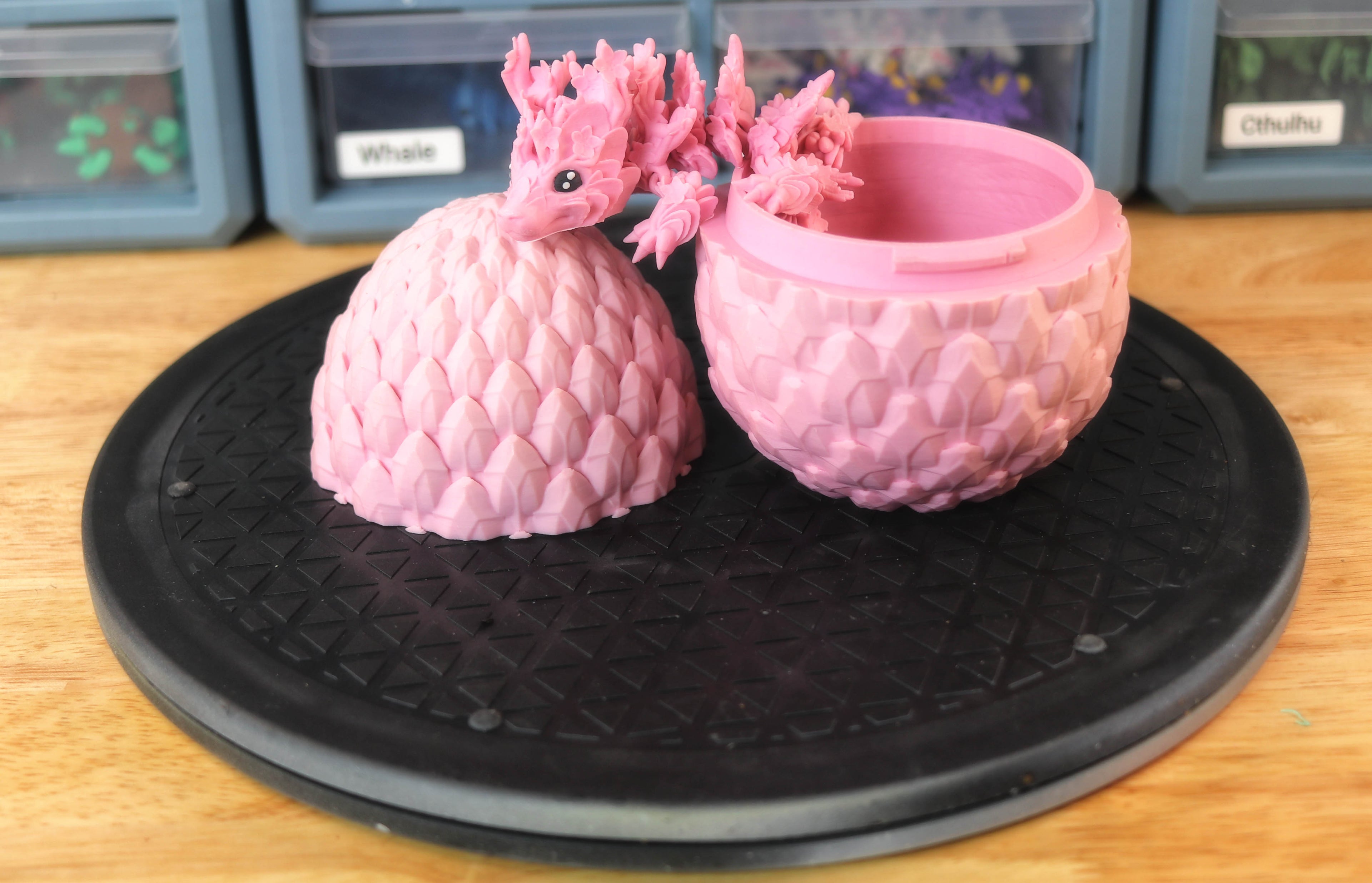 Cherry Blossom Dragon Egg