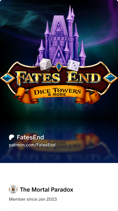 Fates End -  Ancient Well Mini Dice Tower