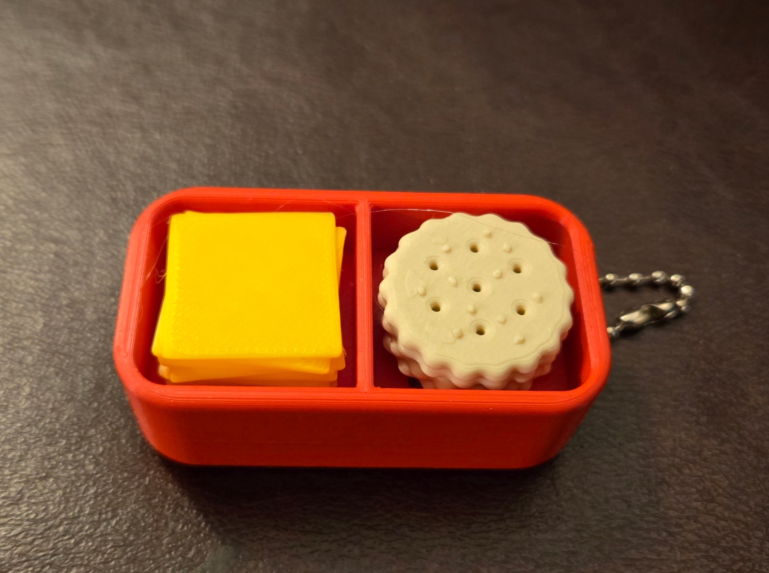 Cheese and crackers clicker