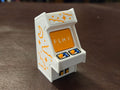 White and orange arcade clicker