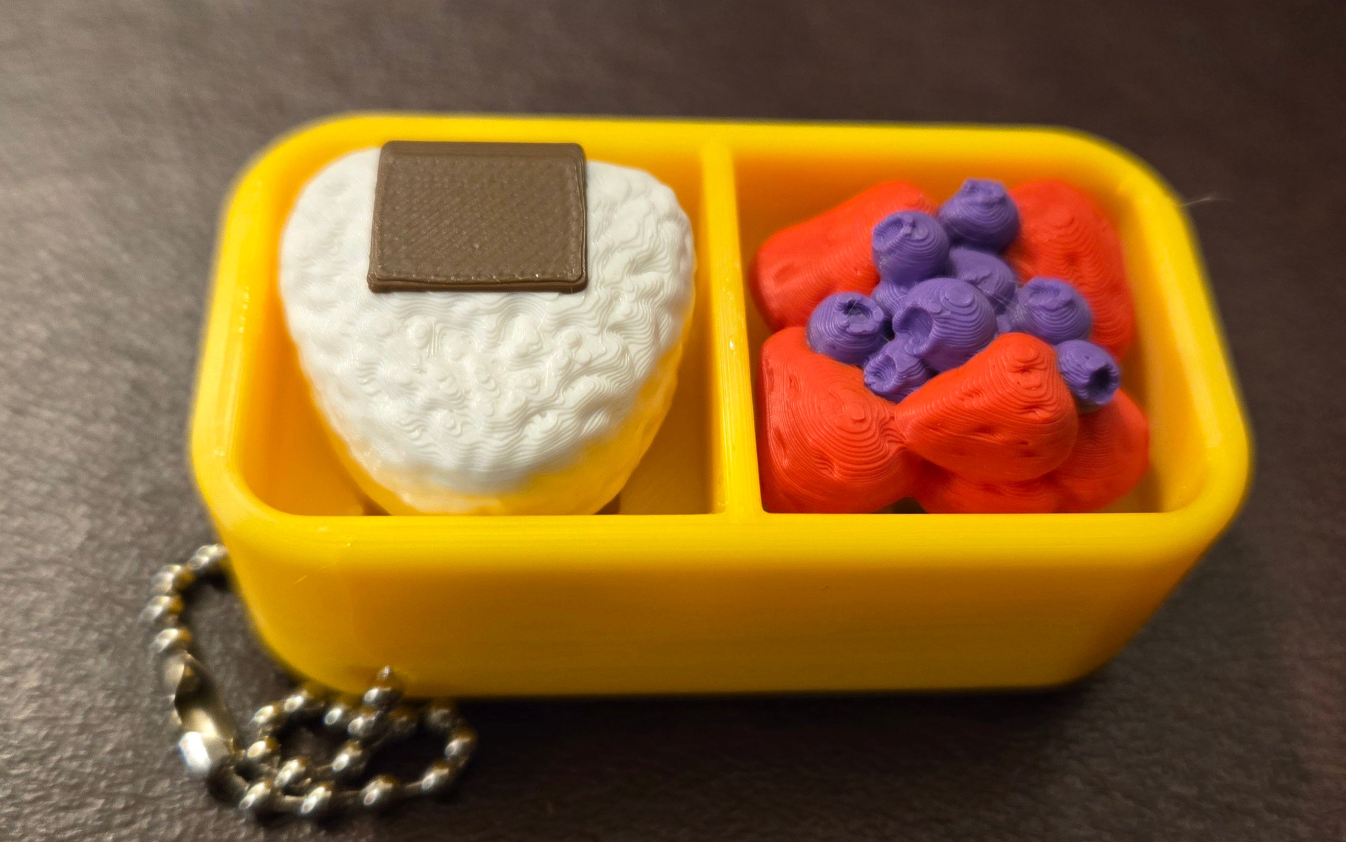 Rice and berries clicker