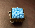 Basket of blueberries clicker