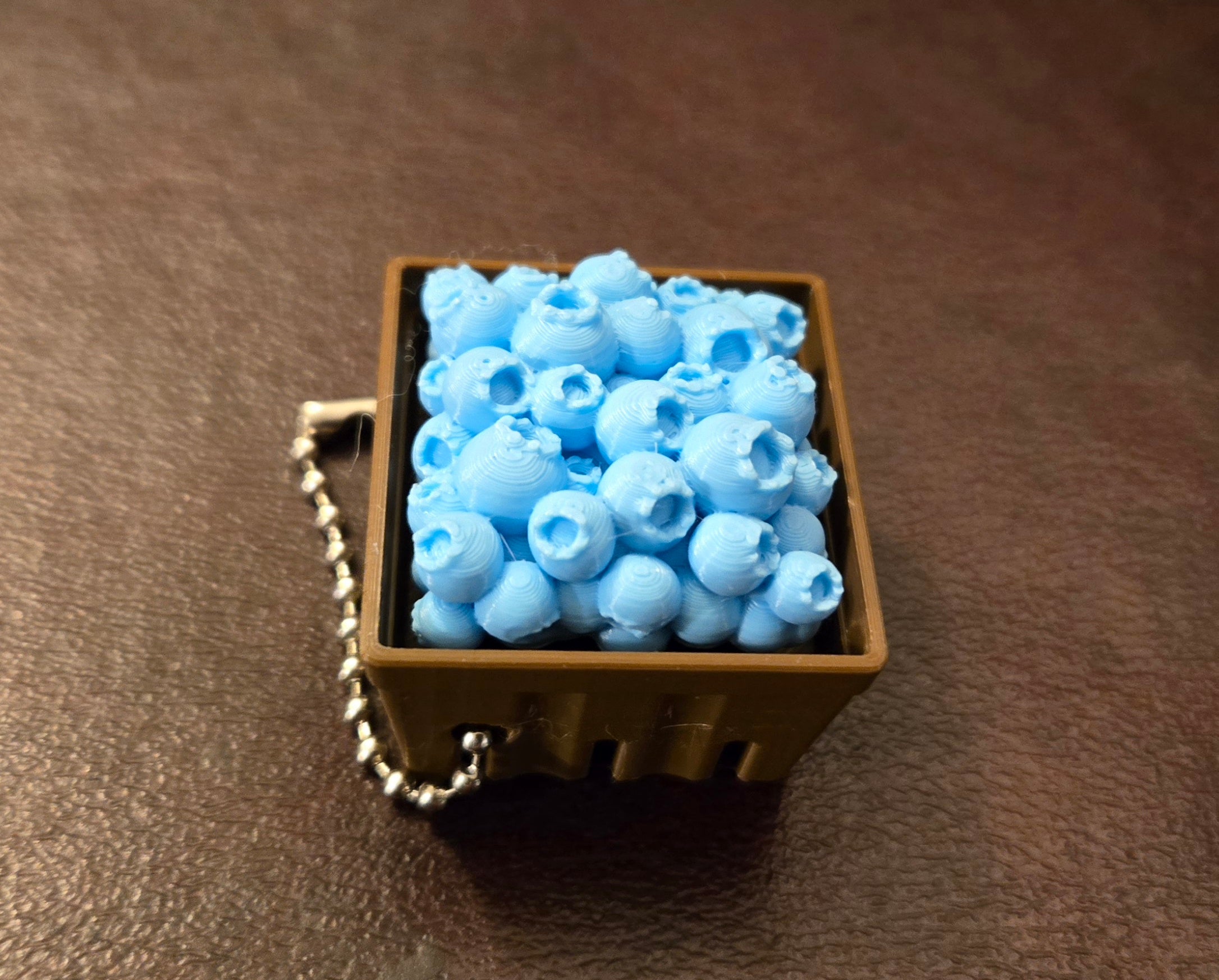 Basket of blueberries clicker